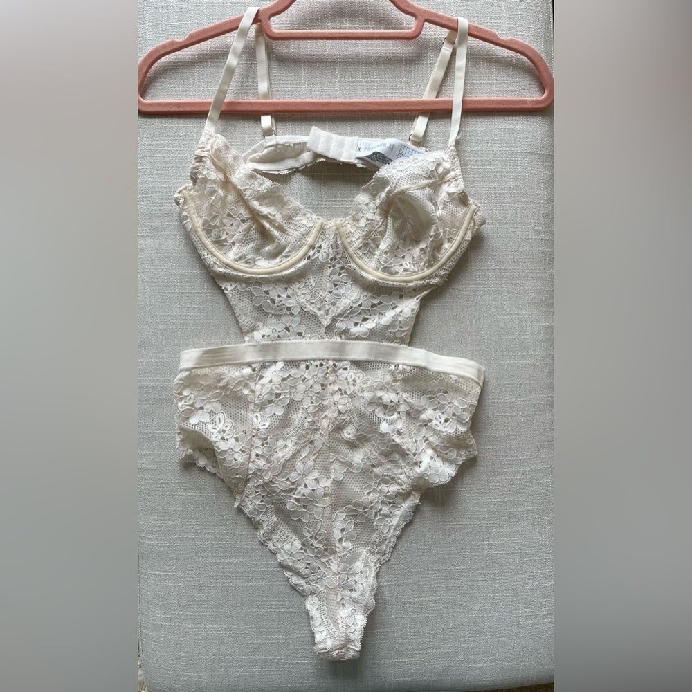 Lace Lingerie One-Piece
